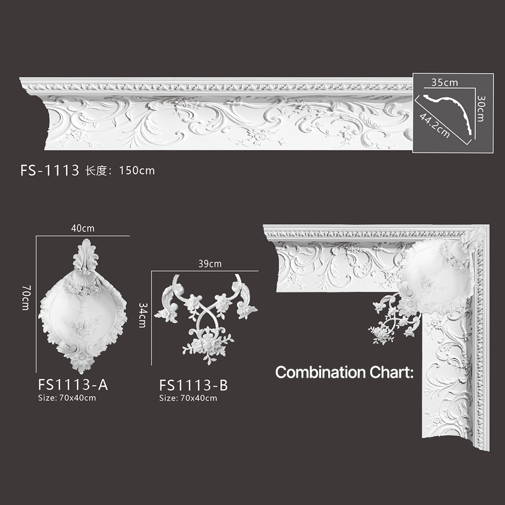 FS-1113 - Carved Cornice Moulding - star.chihxltrading.com