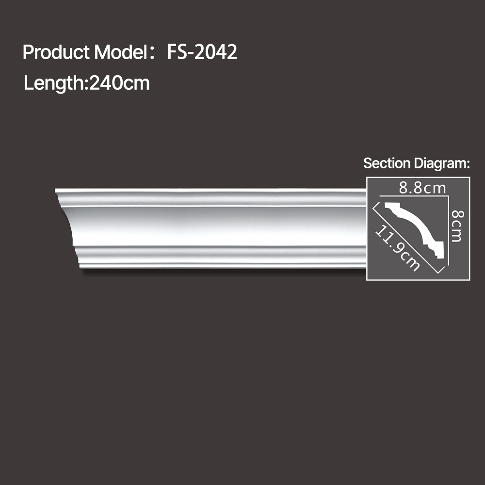 FS-2042 - Plain Cornice Moulding - star.chihxltrading.com