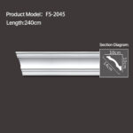 FS-2045 - Plain Cornice Moulding - star.chihxltrading.com